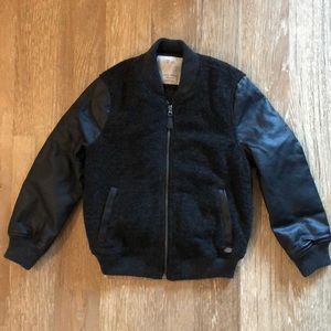 KIDS Zara boys varsity bomber jacket